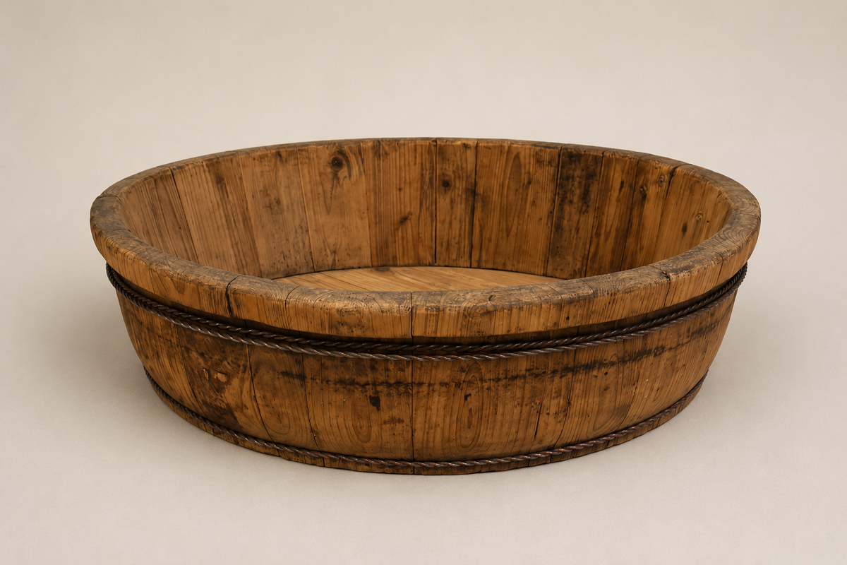 Wooden Basin