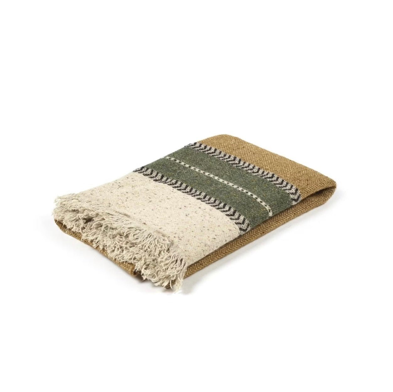 Montana Throw 130X220 Gold