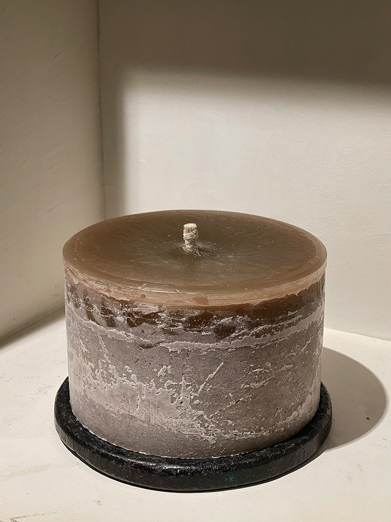 Super Candle ⌀23cm x 15 cognac