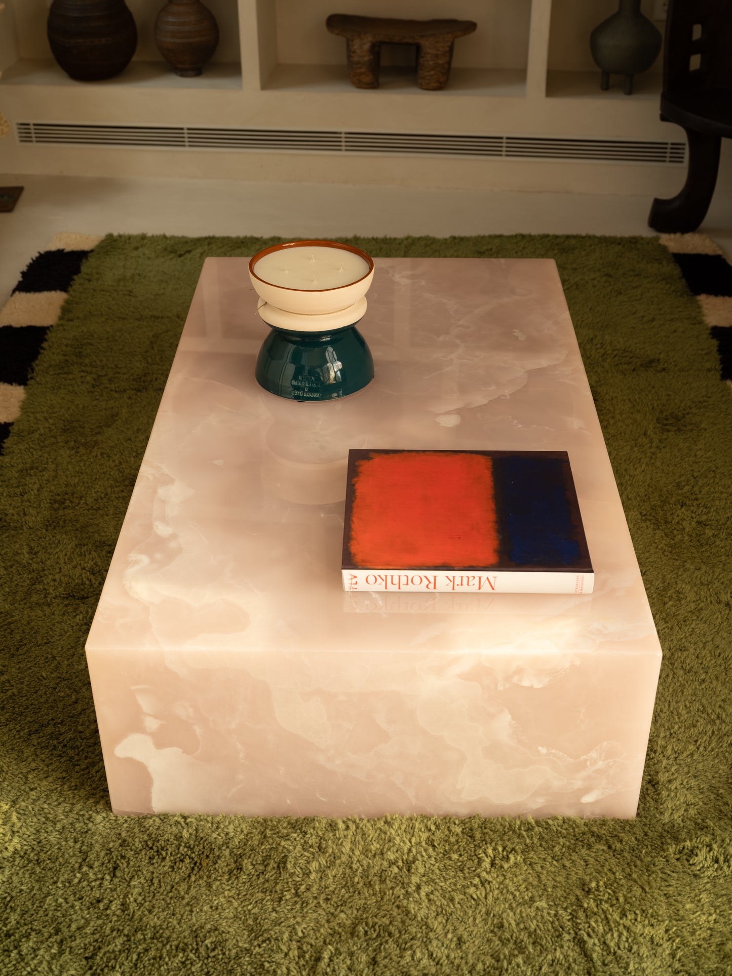 Rosa Marble Coffee Table 120x70
