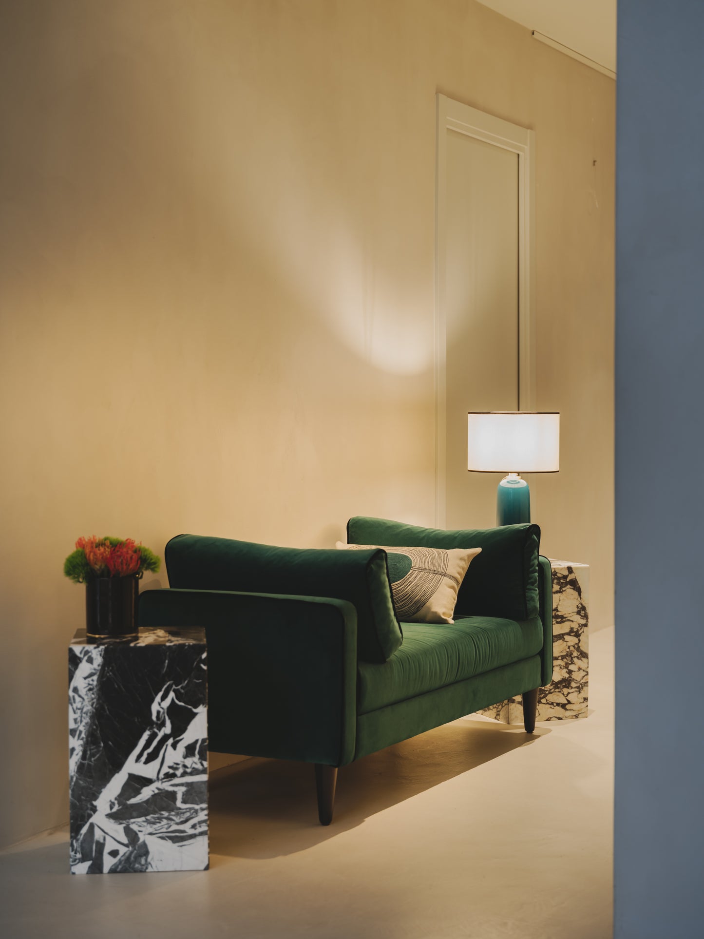 Banquette Terciopelo Verde