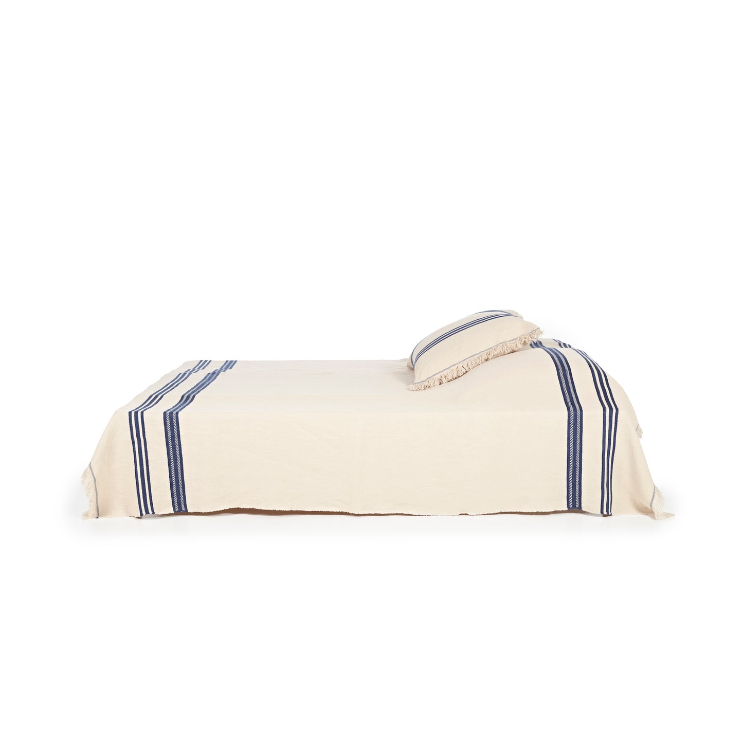 Indigo coverlet