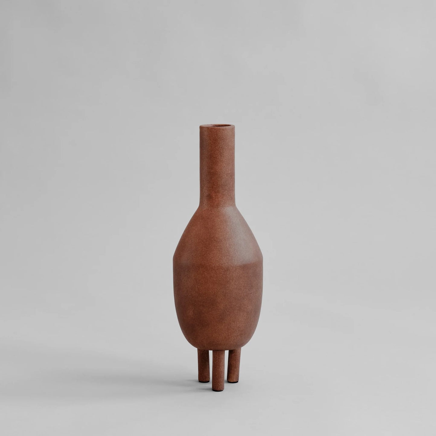 Duck Vase Slim Terracotta