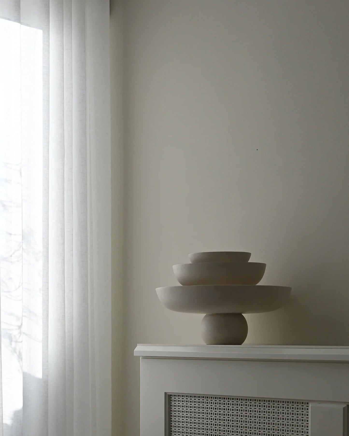 Babaru Bowl Bone White Med