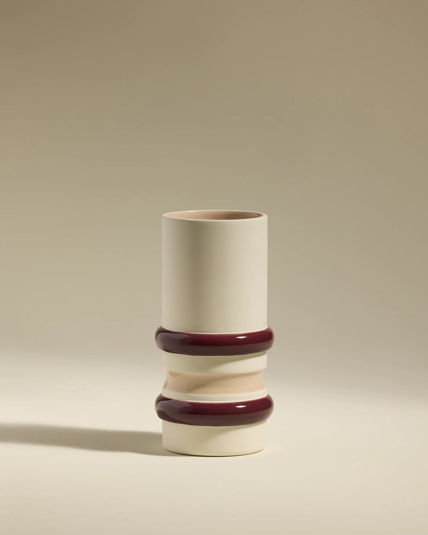 Aquarius vase Rose/Aubepine