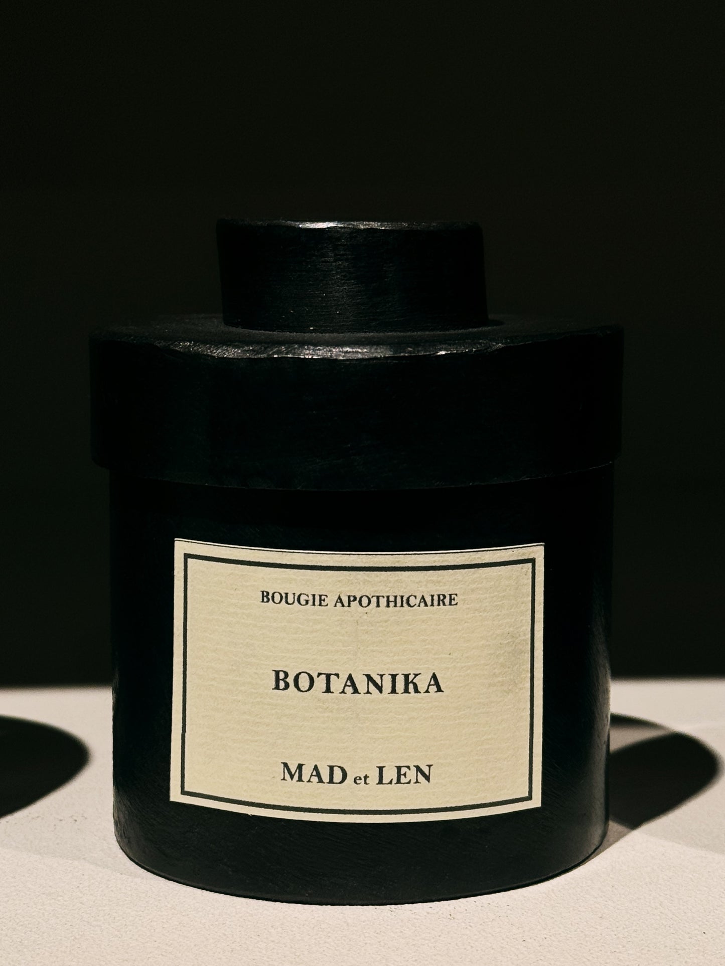 Bougie D'Apothicaire 300G Black Wax (Botanica)