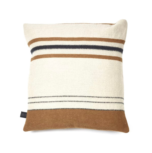 Foundry Pillow cover 63x63cm Beeswax stripe
