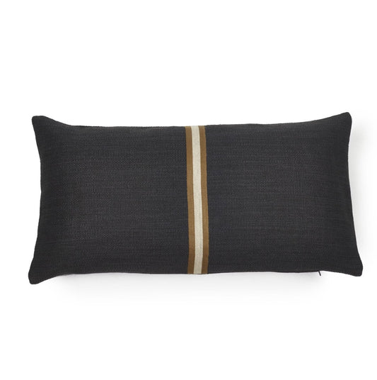 Jasper Pillow cover 40x80cm Faded black