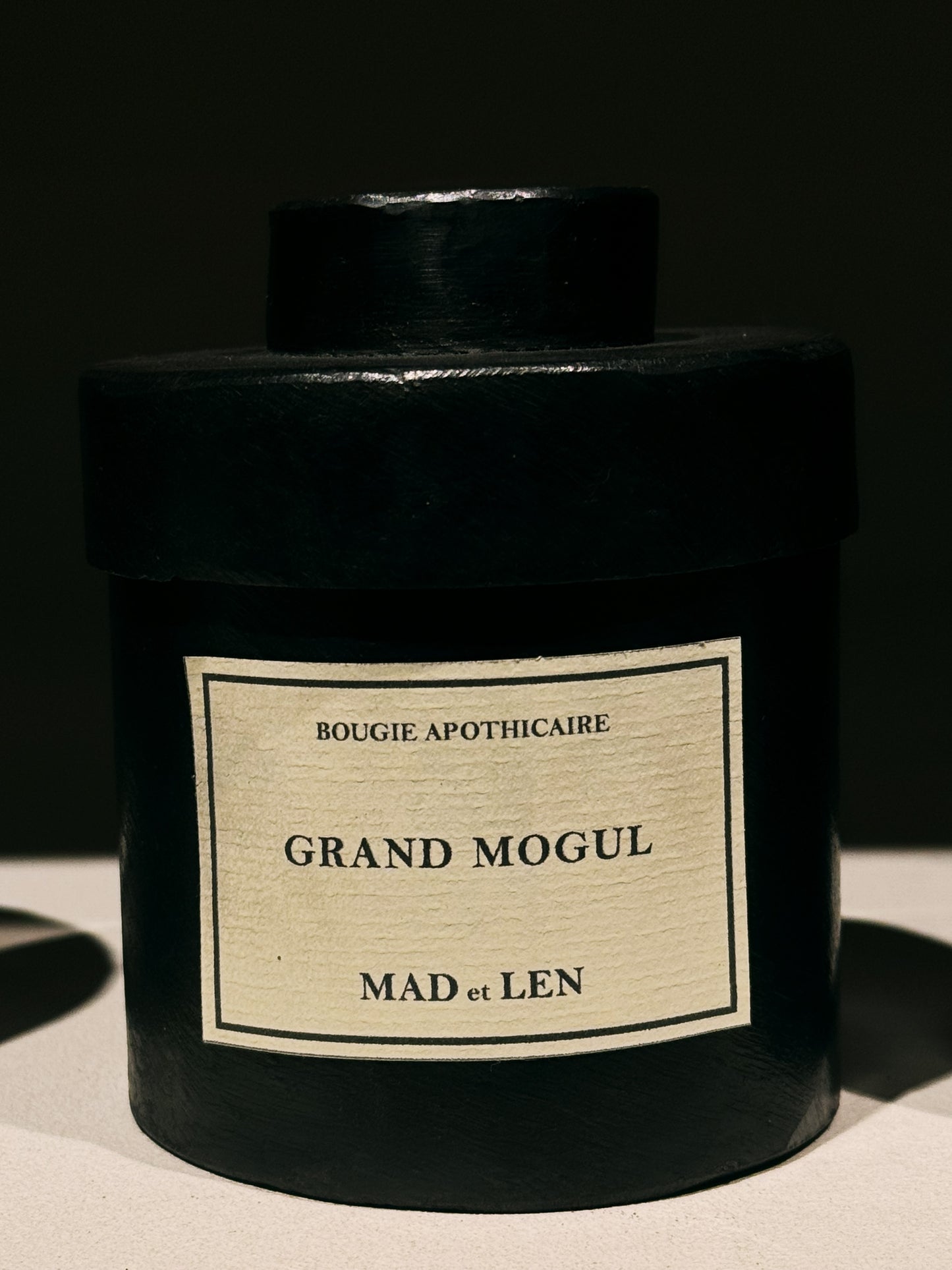 Bougie D'Apothicaire 300G Black Wax (Grand Mogul)