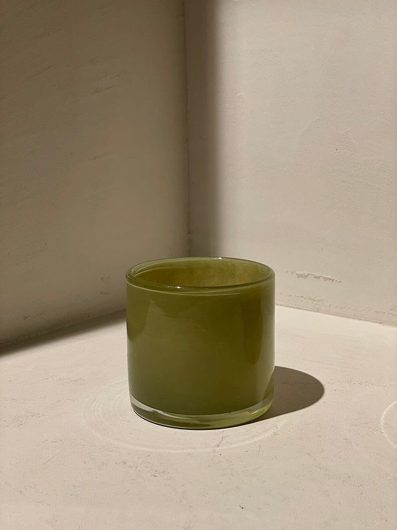 Lyric Candleholder Xs - Olive Green