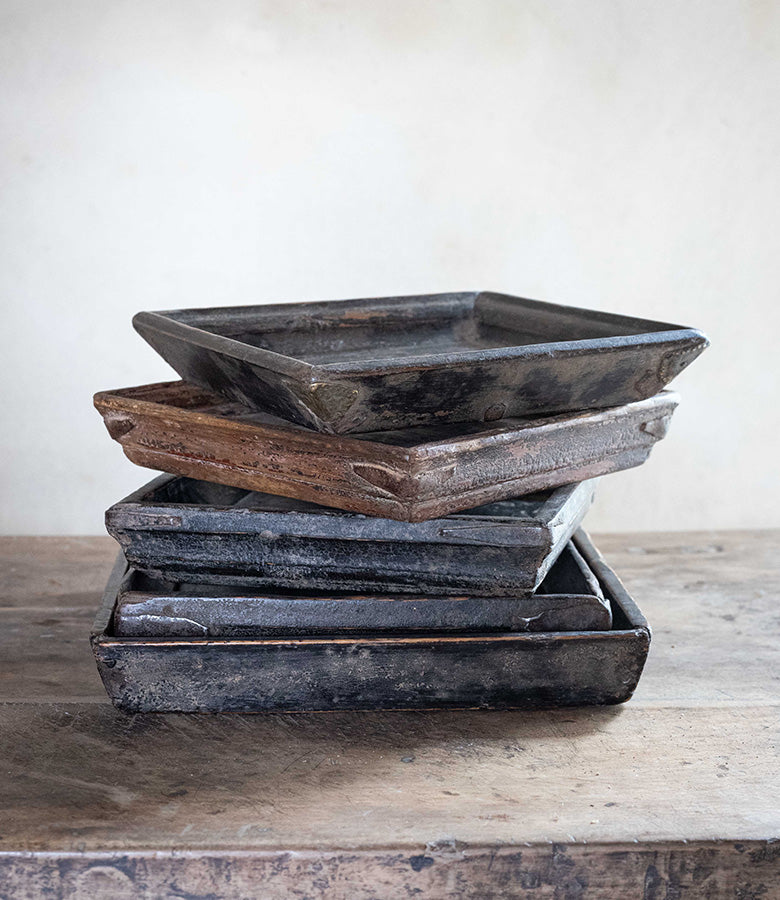 Small laquered tea tray