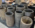 Recipiente antiguo cereal Gurague I