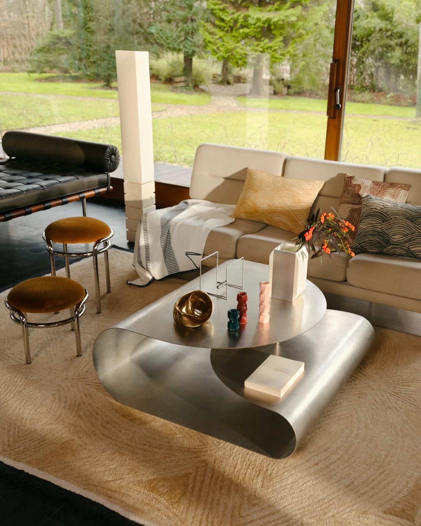 Moon Low Stool