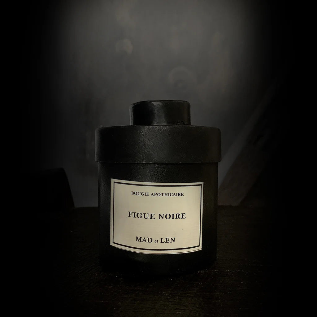 Bougie D'Apothicaire 300G Black Wax(Figue Noire)