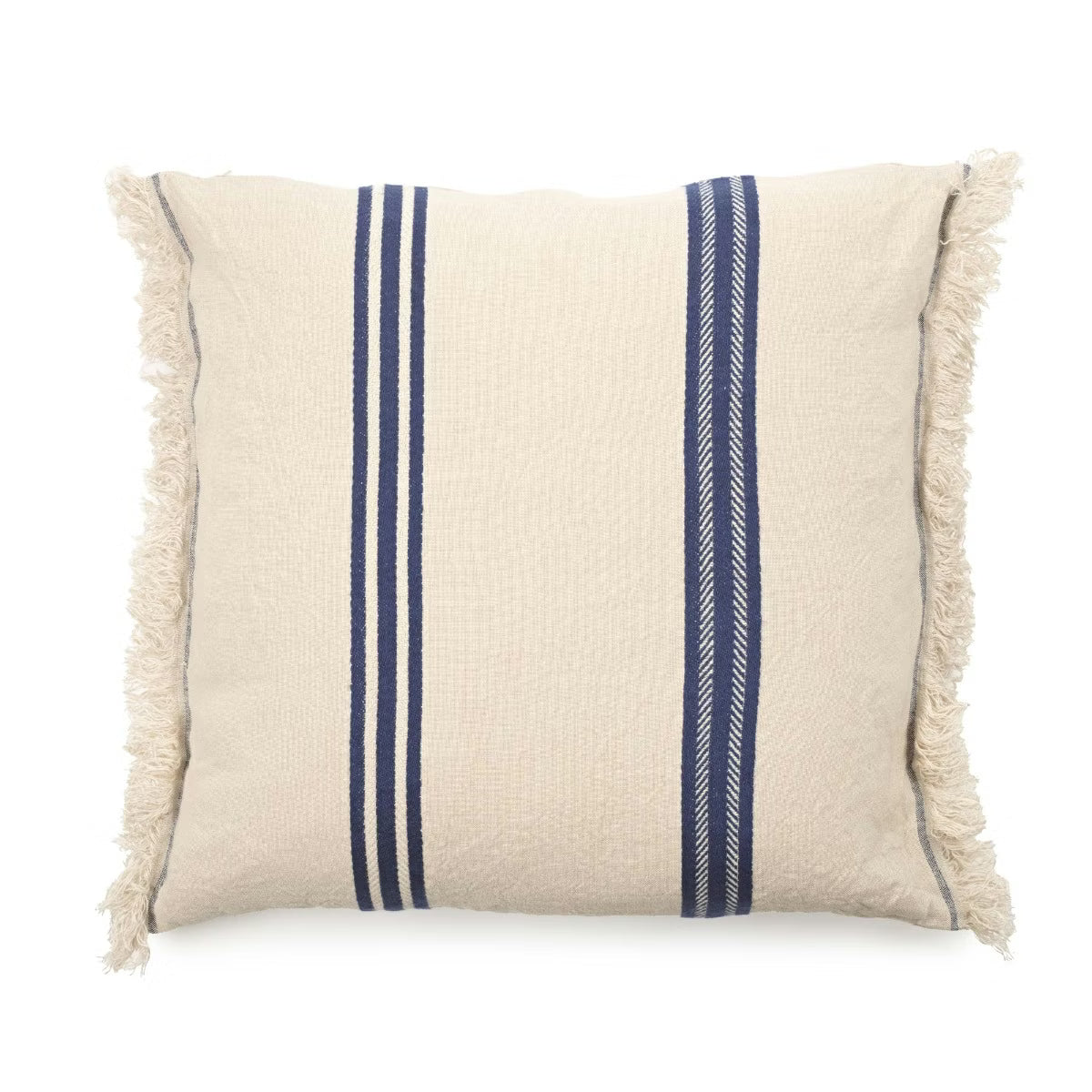 Indigo stripe Pillow Cover