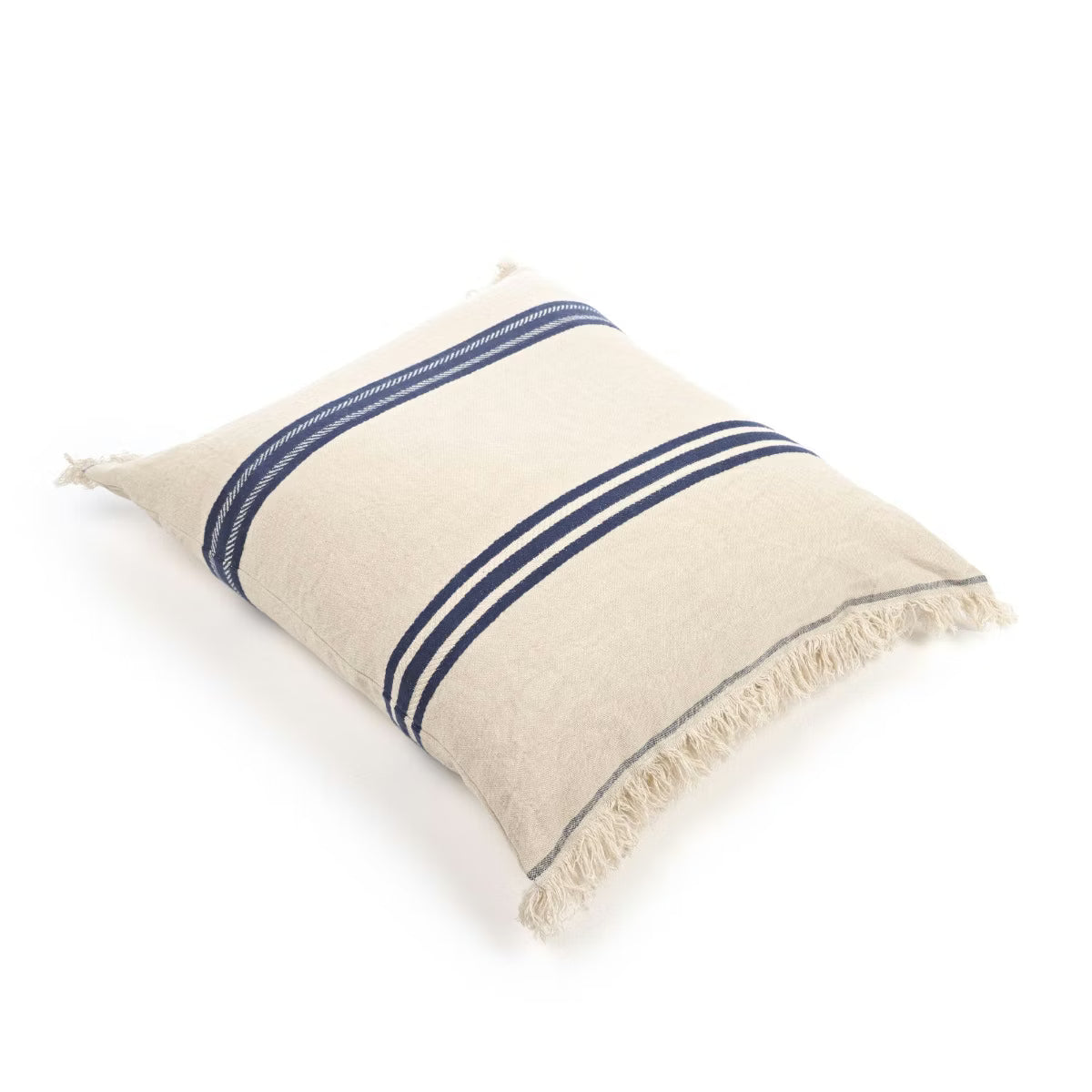 Indigo stripe Pillow Cover